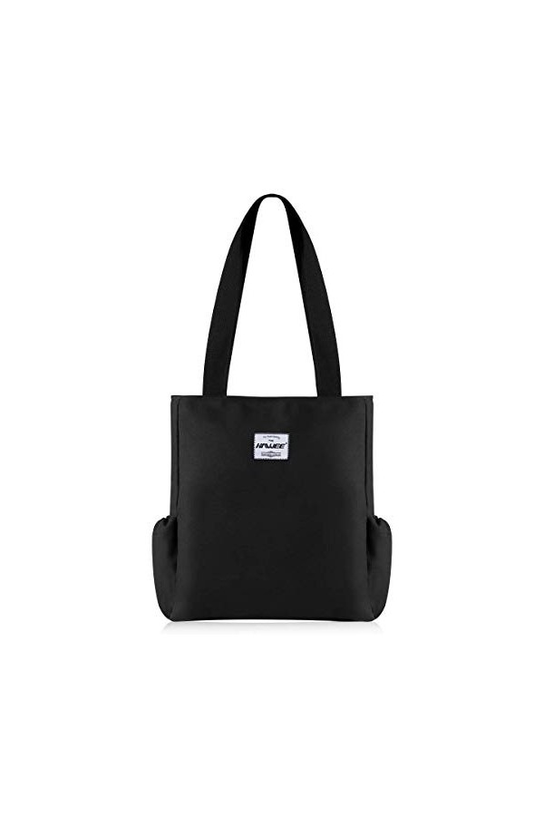HAWEE Mode Femme Sac à Bandoulière Grande Capacité Sac Dépaule Léger Sac Fourre-Tout avec Zip Loisir Sac à Provisions Imperm