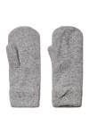 PIECES PCNELLA Mittens Noos BC Mitaines, Light Grey Melange, Taille Unique Femme
