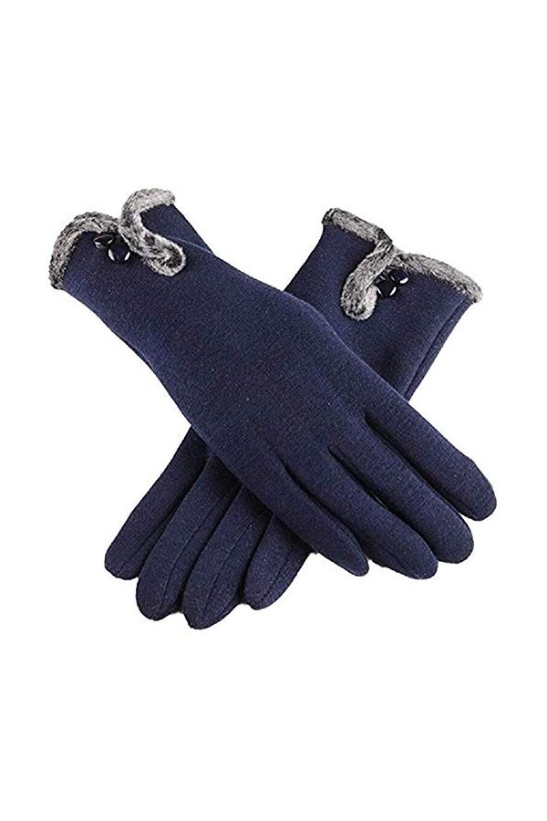 Diffusion Gants dhiver chauds pour filles et femmes, super doux et chauds pour écran tactile, gants dhiver chauds pour le s
