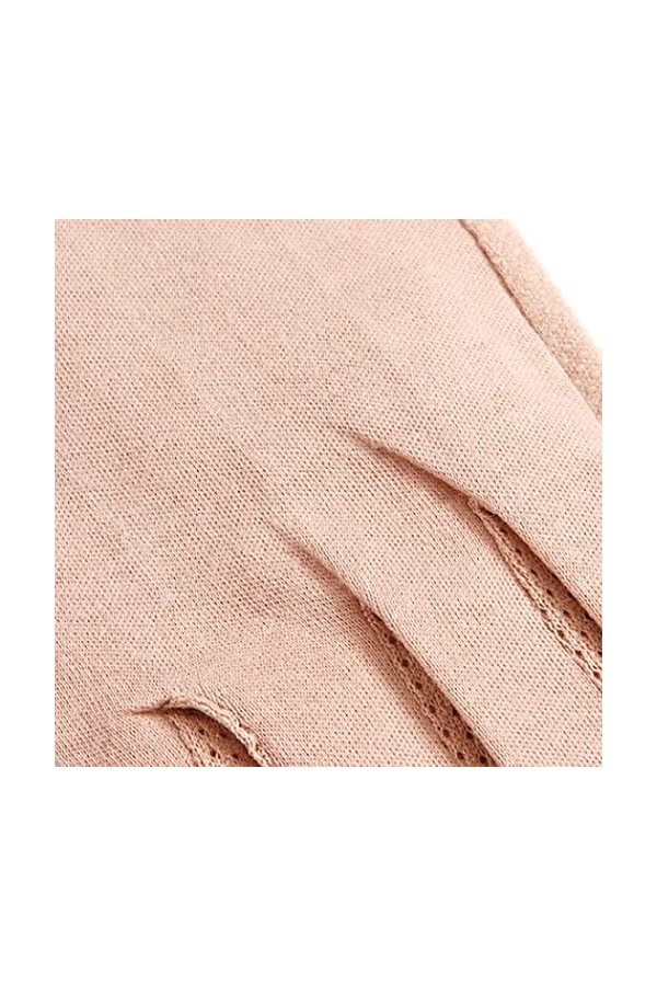 Yoaodpei Nouveaux Gants à Deux Doigts de la Mode Gant de la Mode Femme Gant Femme Stretch Coton Conduite extérieure Vélo Non-