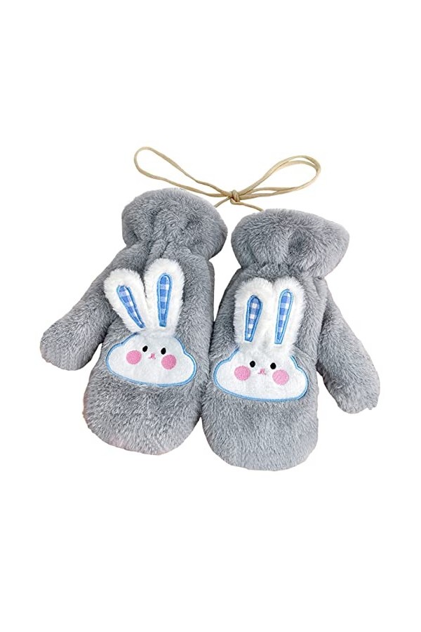 Gants dhiver chauds pour adultes, moufles épaisses, extensibles, résistantes au froid, coupe-vent, gants dhiver pour femmes