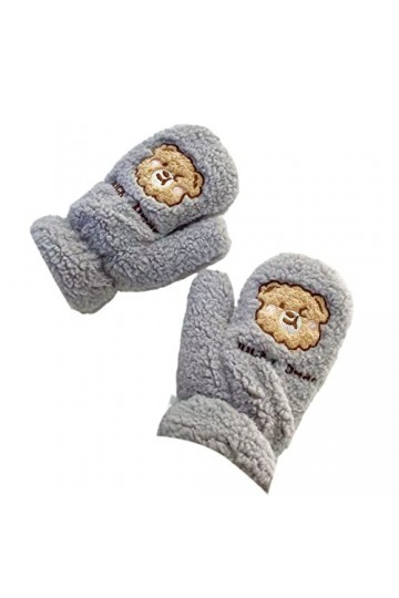 Gants dhiver chauds pour adultes, moufles épaisses, extensibles, résistantes au froid, coupe-vent, gants dhiver pour femmes