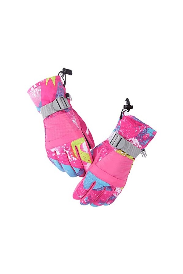 Gants dhiver chauds et mignons pour enfants - Pour lhiver et le ski - Pour lhiver et lhiver