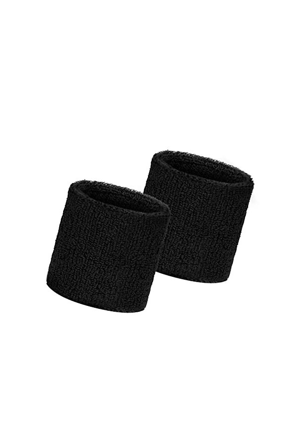 Flintronic Bandeau, 3 Pièces Bandeau Sport, Bandeau Sport Sweatbands Absorbants pour Gym/Tennis/Course/Basket-Ball