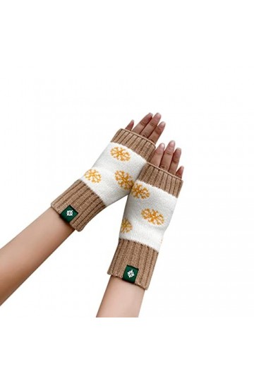 Gants dhiver en tricot pour femme - Noir - Gants dhiver - Gants tricotés - Gants dhiver chauds - Unisexe - Pour tenir les 