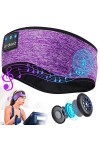 LC-dolida Bluetooth Écouteurs Bandeau pour Homme Femme Original Casques et écouteurs de Musique,Doux écouteurs avec Ultra-Fin