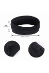 Bandeaux de Sport, Bandeaux de Cheveux Élastique Antidérapant, Bandeau Anti-Transpiration, Headband Bandeau de Sport Yoga Cou