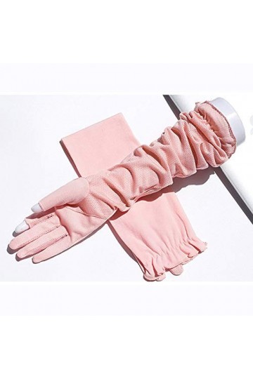 Yoaodpei Gants de crème solaire à deux doigts à deux doigts SUN-SLIGHT Fashion Summer Fashion Dames Sun Protection Sleeve Mit