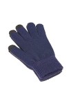 Hommes et femmes Automne et Hiver Tricoté Gants Chauds Laine Gants Hiver Femmes, bleu marine, taille unique