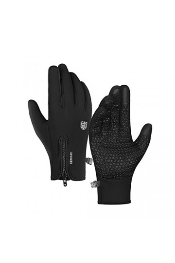 Allbestop Gants Chauds Gants Punk,Sous Gants Chauffants Gants Hiver Femme Chaud Moufles Femme Hiver Chaud Gants Hiver Velo Ga