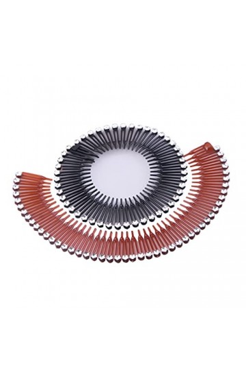 JIHUOO 2 Pièces Bandeaux Extensibles en Plastique pour Cheveux Serre-têtes Zig Zag Accessoires Cheveux