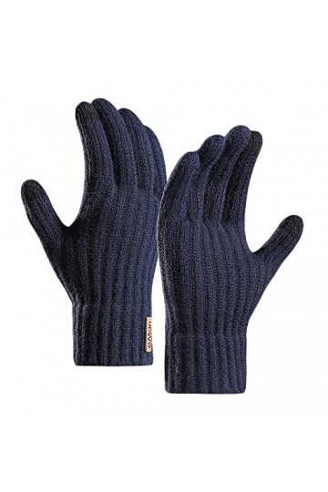 Gants dhiver pour femme - Gants dhiver chauds pour écran tactile - Gants pour le ski - Protection contre le froid - Écran t