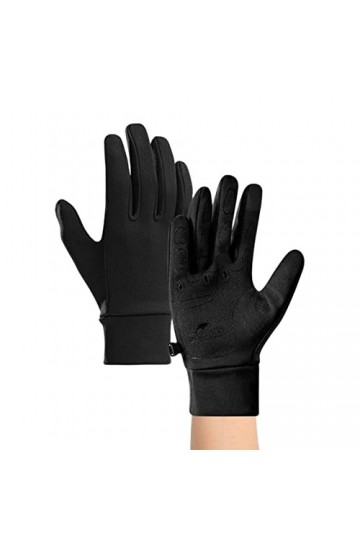 Cipliko Gants pour écran tactile, gants antidérapants pour écran tactile – Moufles descalade fines et élastiques pour femme,