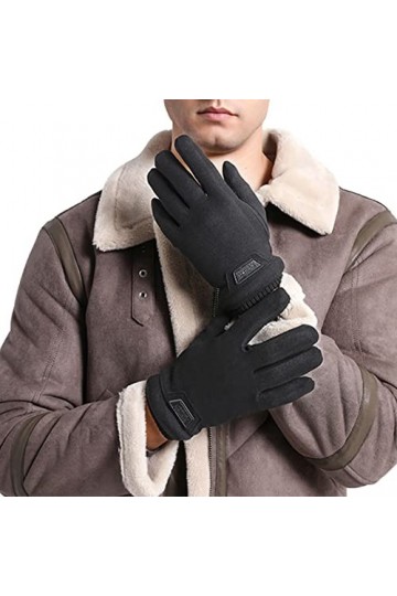 Gants chauffants créatifs tendance pour homme - Chargement USB - Gants chauffants épais et chauds - Gants dhiver pour femme,