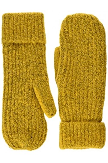 PIECES PCPYRON New Mittens Noos BC Mitaines, Or Vieilli, Taille Unique Femme