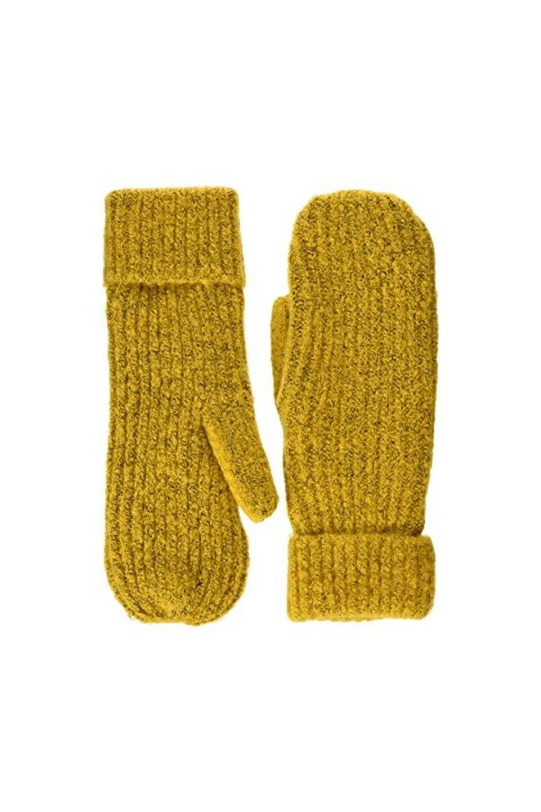 PIECES PCPYRON New Mittens Noos BC Mitaines, Or Vieilli, Taille Unique Femme