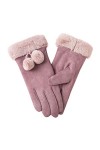 Gants Chauds Gants Chauds Tricotés,Gants Golf Hiver Gants Blanc Femme Mitaines Moufles Encore Gloves Bonnet Gants Echarpe Fem
