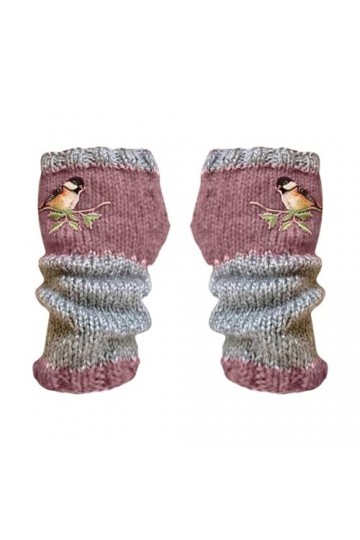 Gants sans doigts Gants Vêtements Accessoires Gants Tricotés Manches Chaudes Douces pour Femmes Noir Manches Longues Filles T