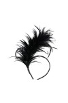 Jaysis Bandeau Plume Headband Plume 1920s Bandeau Gatsby Bandeau Année 20 Gatsby Couronne Plume Accessoires Gatsby Flapper Se