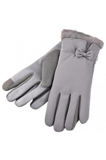 Mitaines Femme Dentelle Gants chauds pour femmes et hommes, automne et hiver, polyvalents, pour conduite en plein air, cyclis