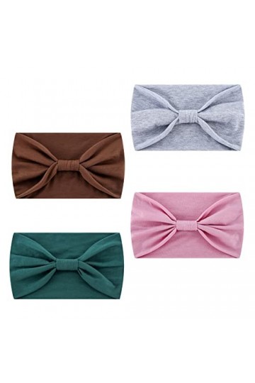 Élastique Bandeau Cheveux Femme Bandeau Cheveux Yoga Vintage Fleur Imprimé Noué Élastique Tête Enveloppe Hairband Twisted Cut