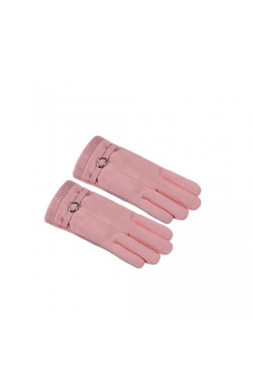 Leadrop 1 paire de gants pour femme ultra doux et sensibles pour écran tactile - Garde au chaud - Imperméables - Pour lhiver
