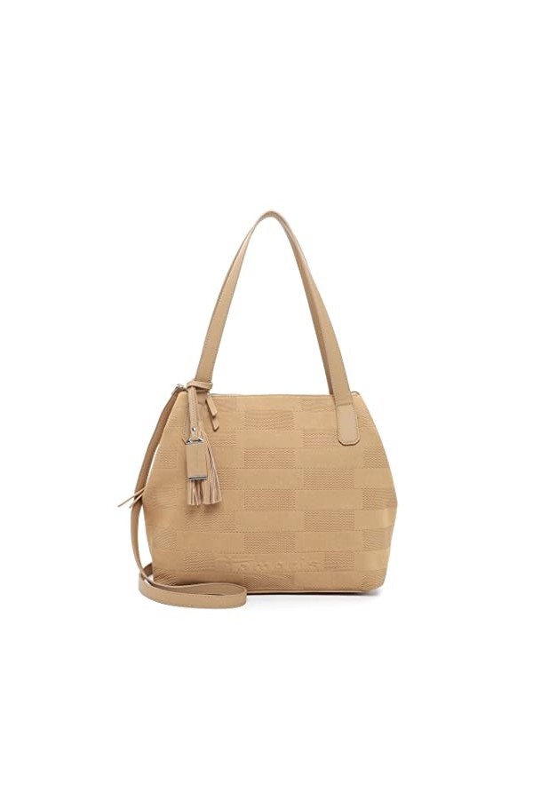 Tamaris cabas Letzia 32193 femmes sacs à main uni beige 400