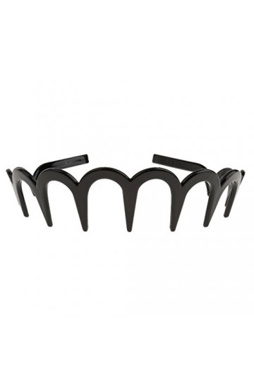 Nicedeal Serre-tête Peigne à Cheveux Zigzag Bande Crantée Bandeau Femme Homme Fille - 7, Taille unique Hair deco et Tools hai