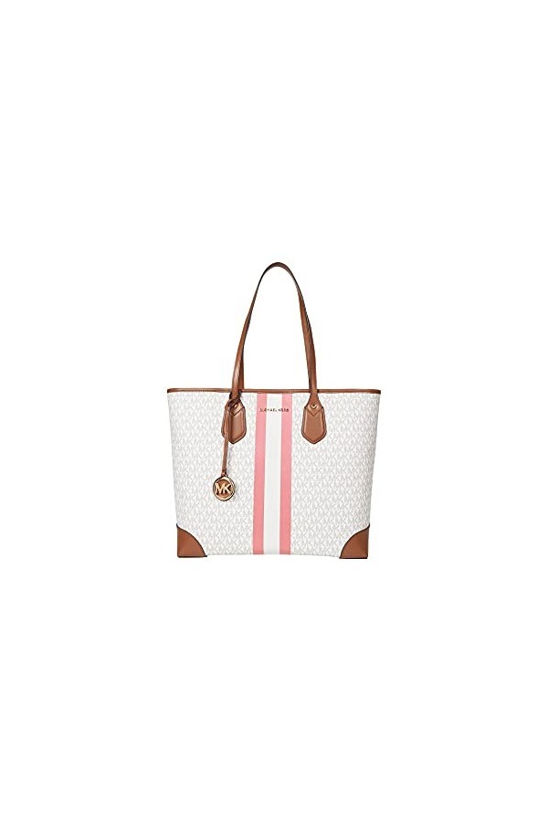 Michael Kors Eva Large Tote Tea Rose Multi One Size