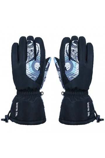 Gants moufles pour femme par temps froid pour femme - Respirant et imperméable - Gants de ski et de neige chauds pour écran t