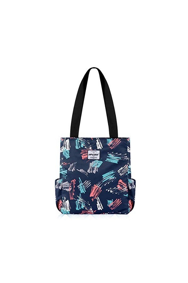 HAWEE Mode Femme Sac à Bandoulière Grande Capacité Sac Dépaule Léger Sac Fourre-Tout avec Zip Loisir Sac à Provisions Imperm