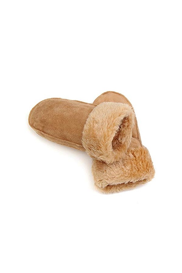 High song Hommes Femmes dhiver Gants vélo en Cuir extérieur Sport Chaud Gants Solide Couleur imperméable Haute qualité moufl