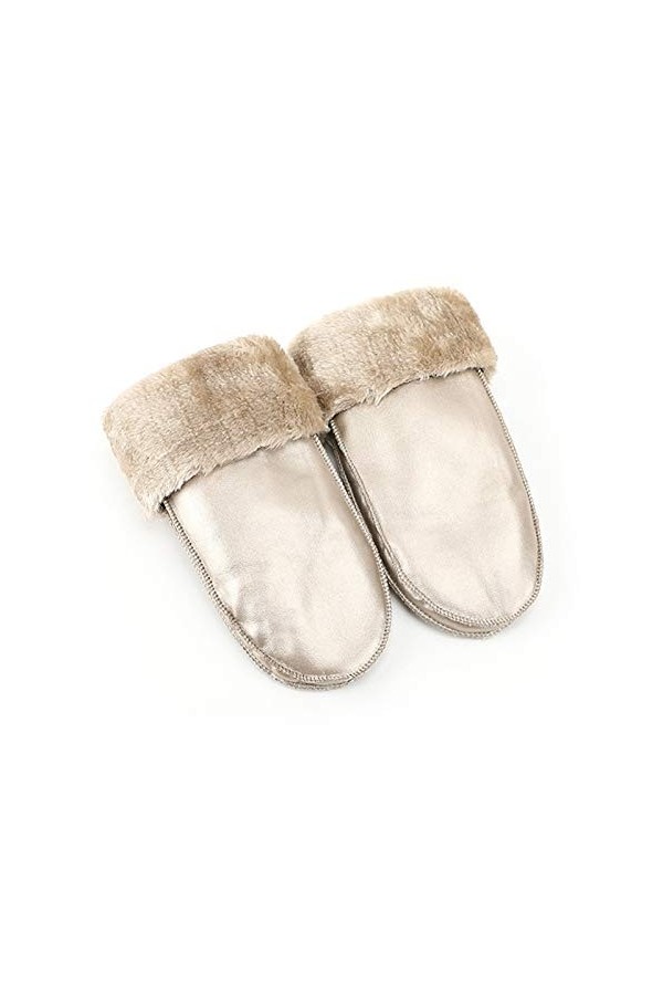 High song Hommes Femmes dhiver Gants vélo en Cuir extérieur Sport Chaud Gants Solide Couleur imperméable Haute qualité moufl