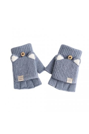 EVANEM Mitaines Convertibles Chaudes, Mitaines Thermiques DHiver Pour Femmes Fourrure Trou De Pouce Chauffe-Poignets Gants E