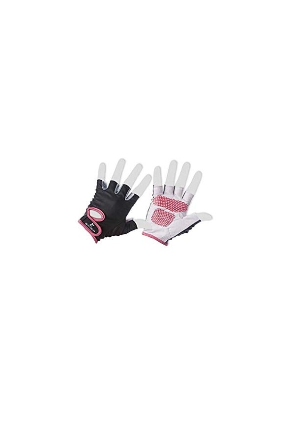 GYM GANTS FEMME noir/rose M