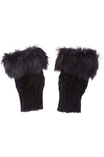 Gants demi-doigts, gants chauffe-poignets, gants for smartphone, mitaines unisexes for adultes, 1 paire de gants sans doigts 