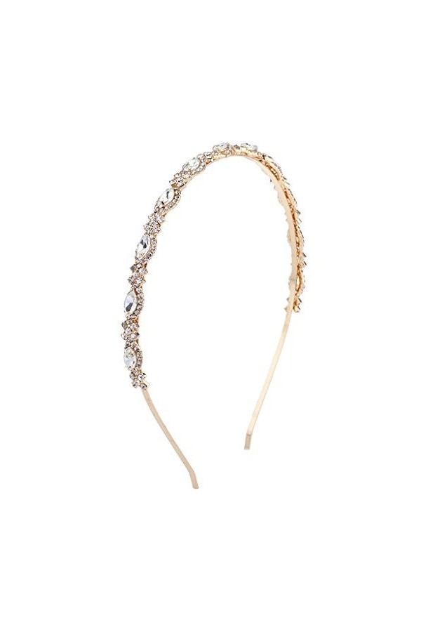 Lux Accessories, Serre-tête à strass pour mariage