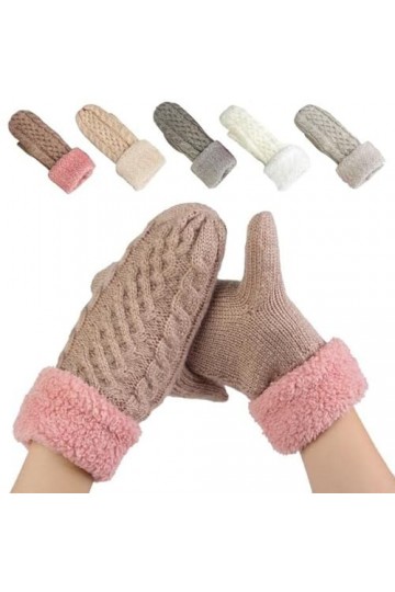 Moufles chaudes Gants Hiver Femme Gants Saloon Costume Femme