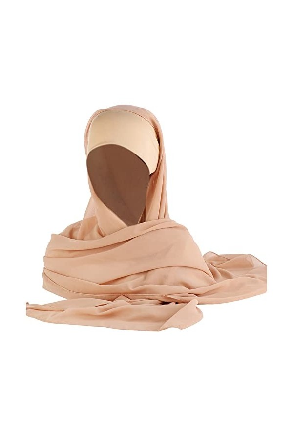 Gants Cuir Scooter Turban décontracté pour Femmes Soie Carré Khaki, One Size 