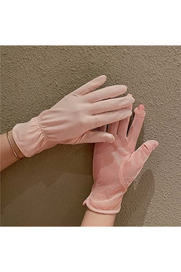 Yoaodpei Gants de crème solaire élégante dété élégant dété, un gant anti-ultraviolet exquis, une étanchéité dété de la soi