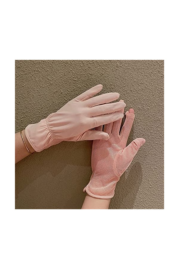 Yoaodpei Gants de crème solaire élégante dété élégant dété, un gant anti-ultraviolet exquis, une étanchéité dété de la soi