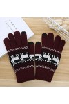 LUOXUEFEI Gants Gants Tricotés dhiver Gants Épais Et Chauds À Écran Tactile Mitaines Gants Homme Femme