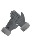 Cozlly Gants Hiver Femme Chaud, Gants Ecrans Tactiles, Gants Hiver avec Doublure Polaire Epaisse pour Conduite Jogging Vélo 