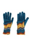 Femme Dame Gants Hiver Automne Chaud Gant Moufle Tricoté Mitaines Complets Longs Thermique Gloves Epais Double Couche Anti-fr