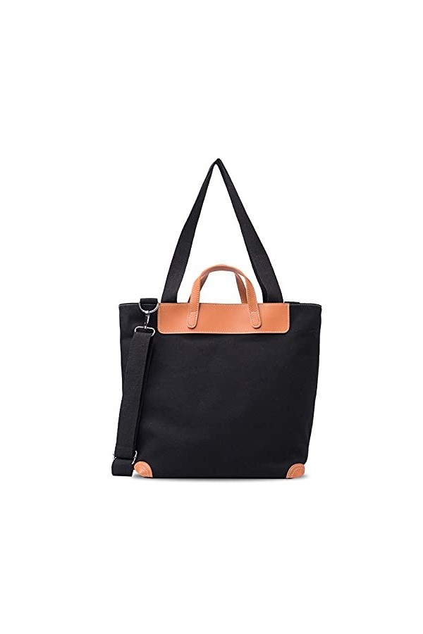 FANDARE Léger Sac A Main Toile Sacs Cabas Femme Sacoche Bandoulieres Portés Epaule Sac Dépaule Grand pour Ordinateur Portabl