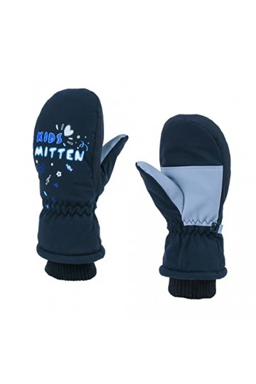 Gants de ski pour enfants et gants de neige coupe-vent Gants chauds dhiver Gants chauds Gants dhiver Gants enfants Gants po