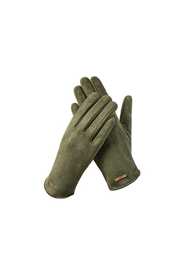 Gants de sport pour femme - Couleur unie - Rose - Taille unique