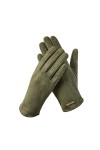 Gants de sport pour femme - Couleur unie - Rose - Taille unique