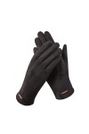Gants de sport pour femme - Couleur unie - Rose - Taille unique