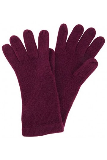 Gants fins en tricot uni - Gants taille M, Violet, M